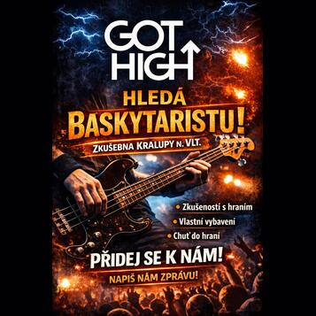 GotHigh hledá basáka