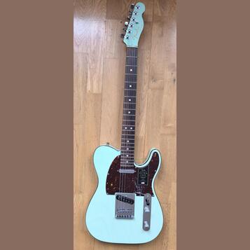 Fender American Ultra Luxe Telecaster RW Transp Surf Green
