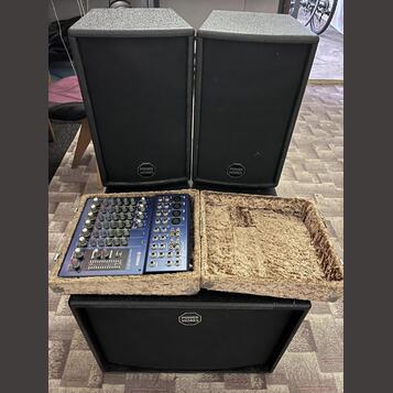 HK Audio POWERWORKS Sound House One 1x RS 15 Sub A, 2x RS 82