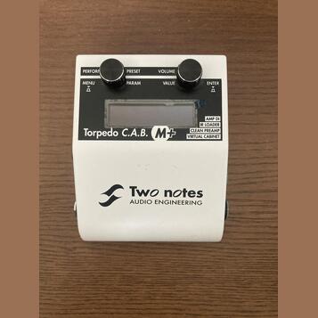 Two Notes C.A.B. M+ (cab sim / IR loader / power amp sim)