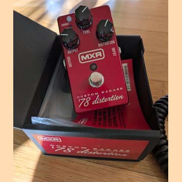 Pedál MXR custom badass 78 (overdrive/ distortion)