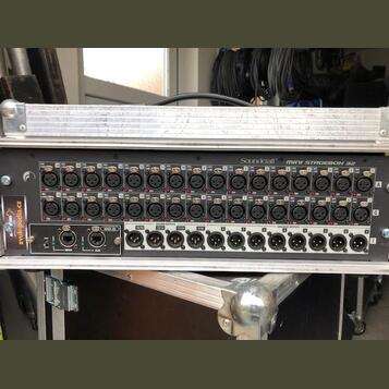SOUNDCRAFT Mini StageBox 32 + Flight Rack 19" 3U/45 + manual