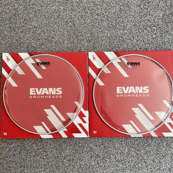 Set blán Evans Clear 15”
