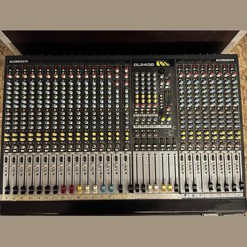 Allan heath GL 2400-24+analogový párák 24IN/ 8OUT