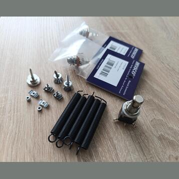 Kytarový hardware a nožní spínač