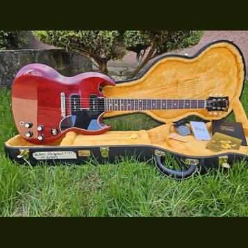 2022 Gibson Custom Shop '63 SG Special Cherry Red VOS