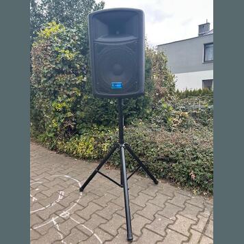 Aktivní reprobox 12" KAIFAT PSP212A + stojan – id. zpěv/akce