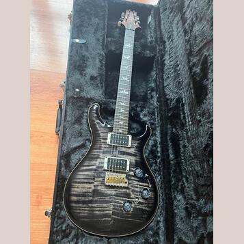 PRS Custom 24 Piezo, Charcoal Burst