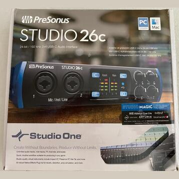 Zvukovka Presonus Studio 26c USB 