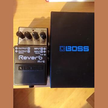 Predám Boss RV-6 reverb pedal