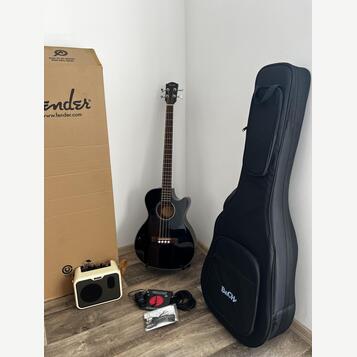 Elektroakustická baskytara Fender