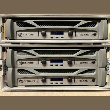 3x Crown XTi 4002