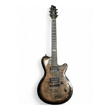 Godin Summit CT Trans Black Flame