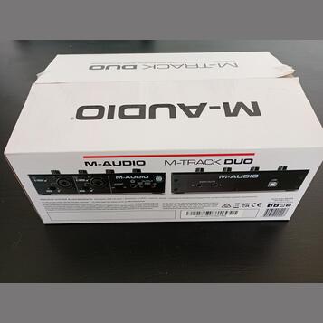 Prodám M-Audio M-Track Duo USB zvukovou kartu