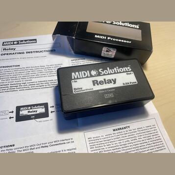 MIDI Solutions Relay MIDI switcher