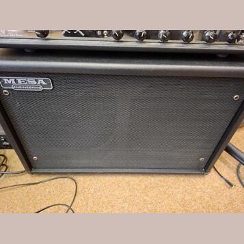 Mesa Boogie 2x12 Black Shadow Three-Quarter Back Cabinet