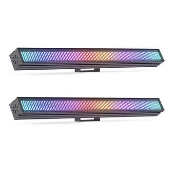 12ks LED pixel BAR 150W RGB 768LEDs nové