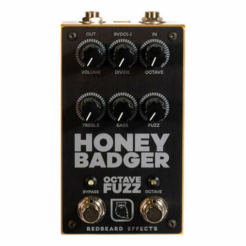 Redbeard effects Honey Badger Octave Fuzz