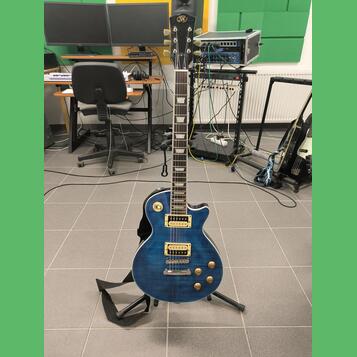 SX Les Paul BLUE el. kytara super stav