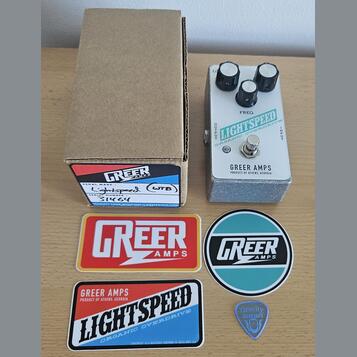 Greer Amps Lightspeed Organic Overdrive - REZERVACE