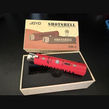 Joyo DM-5 Shotshell Mic Preamp Red