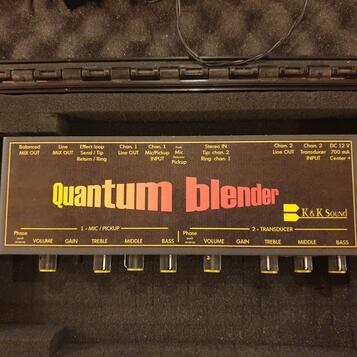 K&K Sound Quantum Blender – 2-kanálový high-end preamp