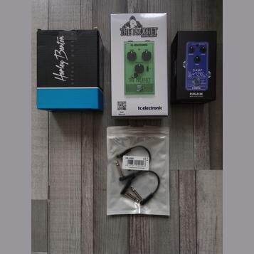Kytarové pedály TC Electronic, NUX, HB - NEPOUŽITÉ
