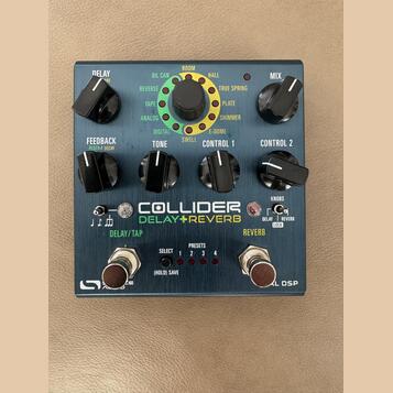 Audio Source Collider (delay+reverb)