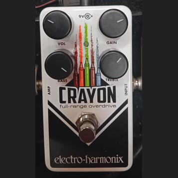 Electro Harmonix Crayon 69 Full Range Overdrive Pedal