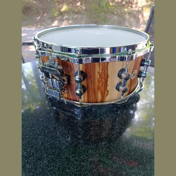 Sonor SQ2 Heavy Beech Snare Drum Matte African Marble 14x6.5