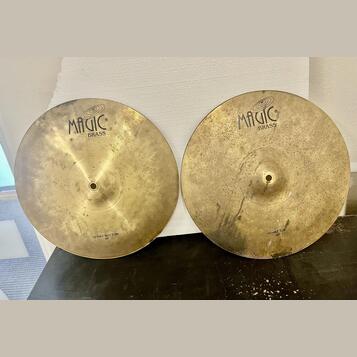 Magic Amati brass 14" hi hat. 