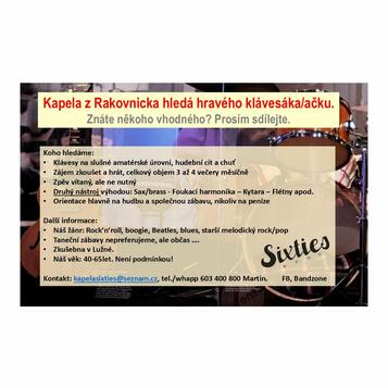 Hledáme klávesáka/ačku