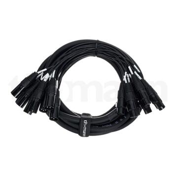 the sssnake SXX8050 – 8× XLR multicore, 5 m