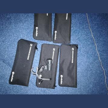 sada mikrofonů-Sennheiser e604