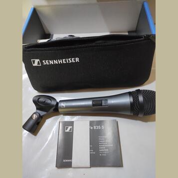 Sennheiser E 835-S Vokální dynamický mikrofón - NOVÝ 