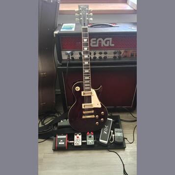 Vintage V100 WR (Wine Red LP mini humbucker)