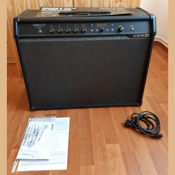 LINE 6: SPIDER V 240 MKII + FBV3 + RELAY G10TII TRANSMITTER