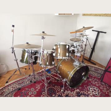 Ludwig Standard 1997 smaragdová zelená + Zildjian Avedis