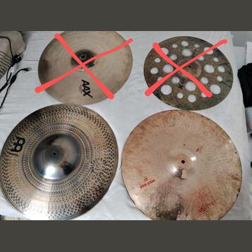 Činely meinl, paiste