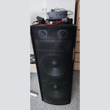 Reprobox 350W Omnitronic TX-2520, 2x