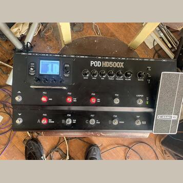 Kytarový efekt line 6 pod HD500X