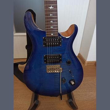 PRS SE Custom 24 DC 2021 Faded Blue Burst + obal