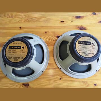 Celestion  Greenback (Blackback) G12M 16Ohm z roku 1976