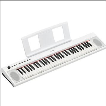 12 Piagero Yamaha Bílé Elektro Klávesy