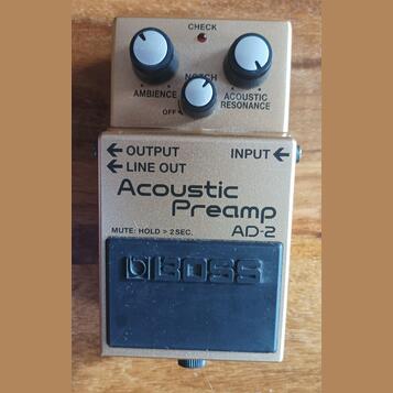 BOSS AD-2 Acoustic Preamp