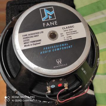 Reproduktory Fane 12" pro kytaru