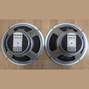 2x CELESTION - G12T-75 16Ohm/75Watt MADE IN UK