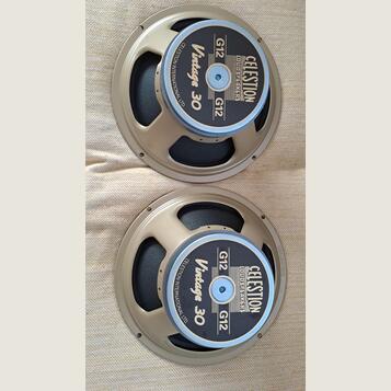 2ks Celestion Vintage 30 12" 8 Ohm