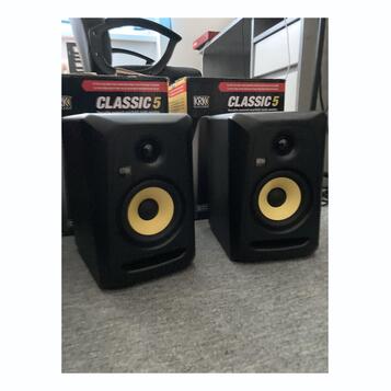 KRK Classic 5 (pár) – studiové monitory, top stav + origo kr