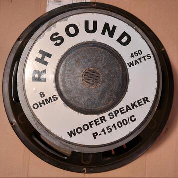 RH woofer 15"